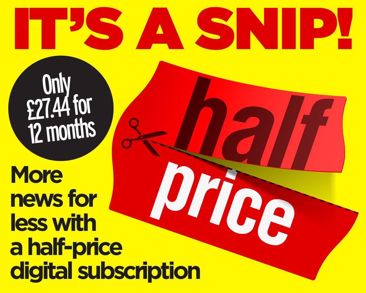 swaiteKM's tweet photo. HALF-PRICE OFFER THROUGHOUT FEBRUARY. Don't miss out on in-depth and extended news coverage for Kent on @Kent_Online. Subscribe to KentOnline Premium for just 53p a week for a whole year https://t.co/QhHgh2y94R