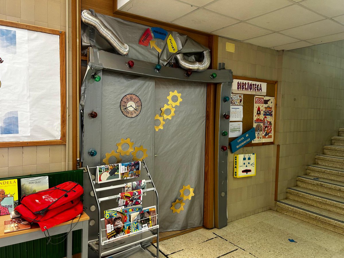 bescolaresgal's tweet photo. Visitamos a biblioteca "Aurora Ramilo" do CEIP de Leirado (Salvaterra de Miño), unha biblioteca LIA.2.
#CartografíaPLAMBE25 #LIA2 #bescolaresgal #bescolaresgalabertas https://t.co/4UI01VJrG3