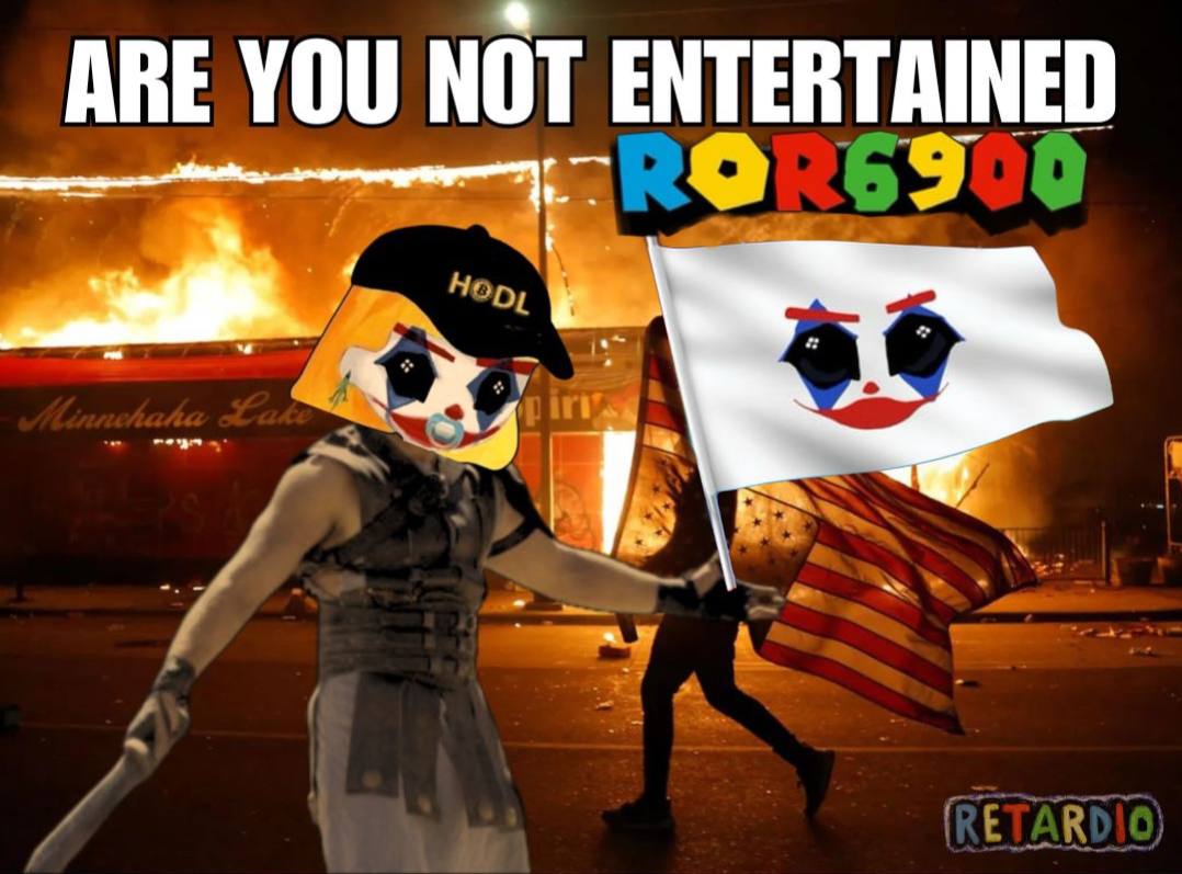 Think of The Republic of Retardio to $Retardio as the United States is to the US Dollar. 

Are you not entertained? #ROR6900