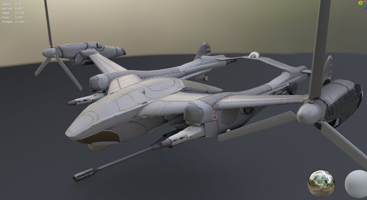GinYukawa's tweet photo. Shrike – #VTOL #UAV for escort and support of Concordia’s expeditionary forces. Equipped with an #APS featuring four short-barrel Gatling guns and a #DIRCM system with four 1.5–10 kW lasers for missile threat suppression. https://t.co/edhAnypYxR