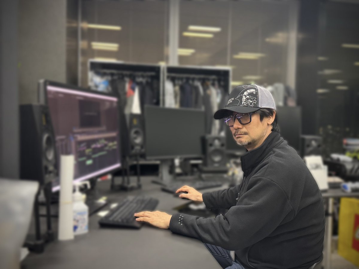 HIDEO_KOJIMA_EN's tweet photo. Editing🎬🎥 https://t.co/MYRmq7qMVT