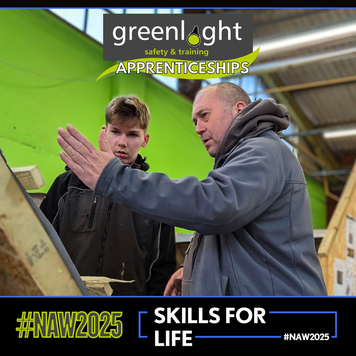 We're delighted to be taking part in #naw2025 - we spend our whole year shouting about how amazing #apprenticeships are, and it's fantastic to have a whole week across the industry to see how many people agree with us!

Find out what we offer here: greenlightsc.co.uk/apprenticeships