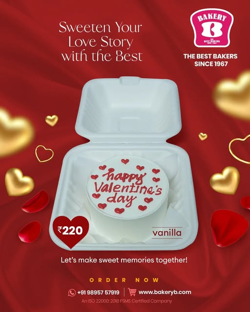bakerybbestbake's tweet photo. Celebrate Love with Bakery B’s Valentine’s Cakes! 
Made with love and the finest ingredients, our delicious vanilla cakes are perfect for sharing with your special someone.
Pre-order now and make your Valentine’s day unforgettable! 
You order, we deliver : https://t.co/XCAIAQAKfD https://t.co/7172Jw7tKc