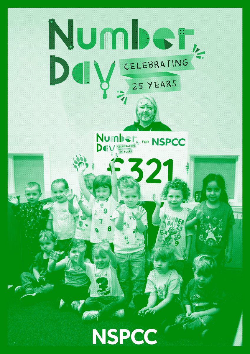 Thanks to all who donated for our <a href="/NSPCC/">NSPCC</a> Number Day. Together we raised £321 for this fantastic charity!