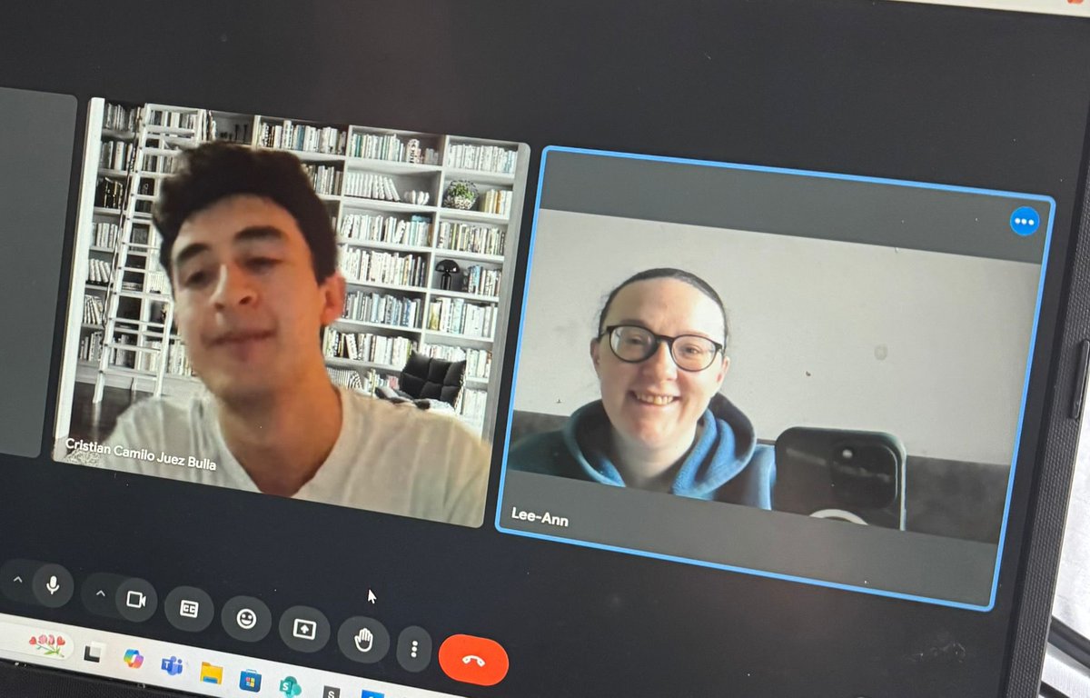 lcowan06's tweet photo. Exciting interviews took place yesterday/today, participating in @CristianJuez14 qualitative study which is comparing university lifestyles between @QUBSONM and The National University of Colombia!

This was a great opportunity to collaborate and discuss life across the world 🙌🏼 https://t.co/M2nnwV6vpv