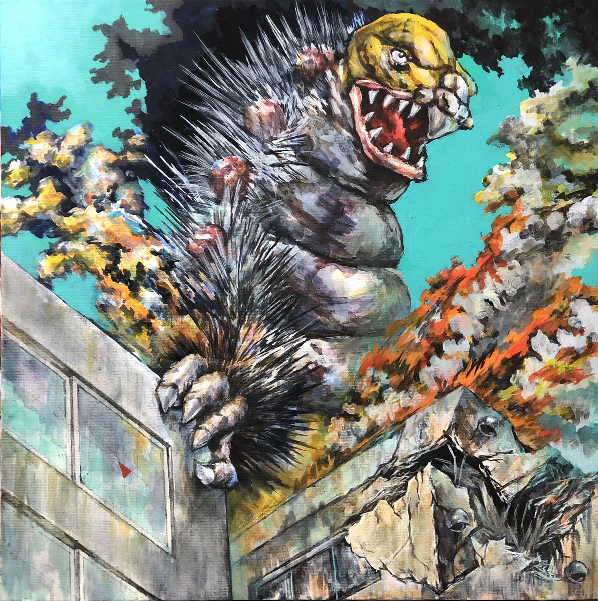 Q12cheru's tweet photo. 🦖🖌️🎨 https://t.co/pngPijEBw5