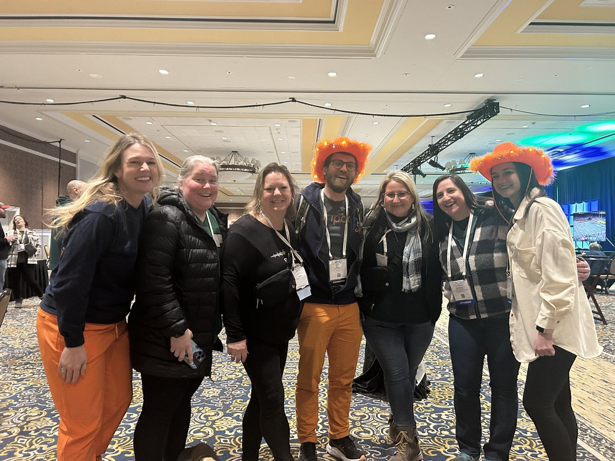 <a href="/curipodofficial/">Curipod</a> just got to meet the co-creator Jens of Curipod during the #peteandc Super Bowl Party!  Such an amazing app for teachers!! Thanks for your work on this app and we love your hats! Check out his session Monday at 9:30!