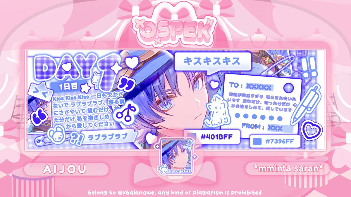 𝜗𝜚. . やあ — help rt, please? thank you <3

halo!  aku bawa satu anak baru untuk diospek, nih💭‼️ sekalian bantu aku nentuin harganya, yuk!  jikalau ada yang tidak aman bisa langsung tegur aku aja melalui dm, ya <3
  ⎯⎯ㅤ
. . #zonajajan #zonaba.