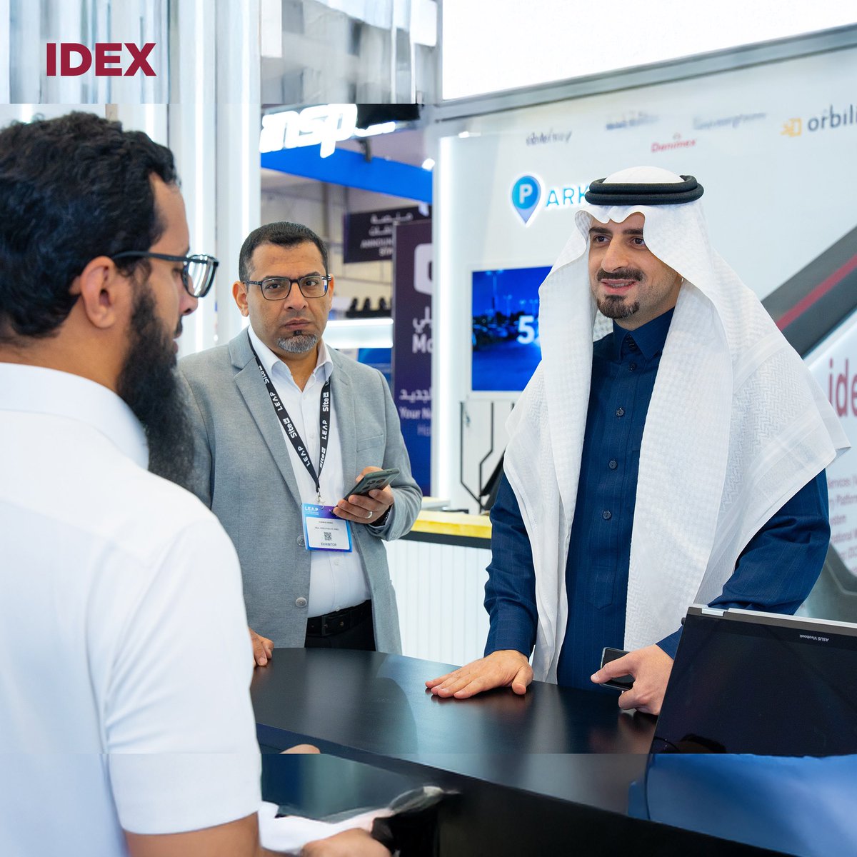 IdexTelecom's tweet photo. جانب من تواجدنا في معرض #ليب25 ، حيث اجتمع خبراؤنا في اديكس لمناقشة أحدث حلول التقنية والاتصالات مع الزوار. 🚀💡 

#LEAP2025 
#نحو_آفاق_جديدة
#idex
#تقنية https://t.co/ejVsnD0Ert