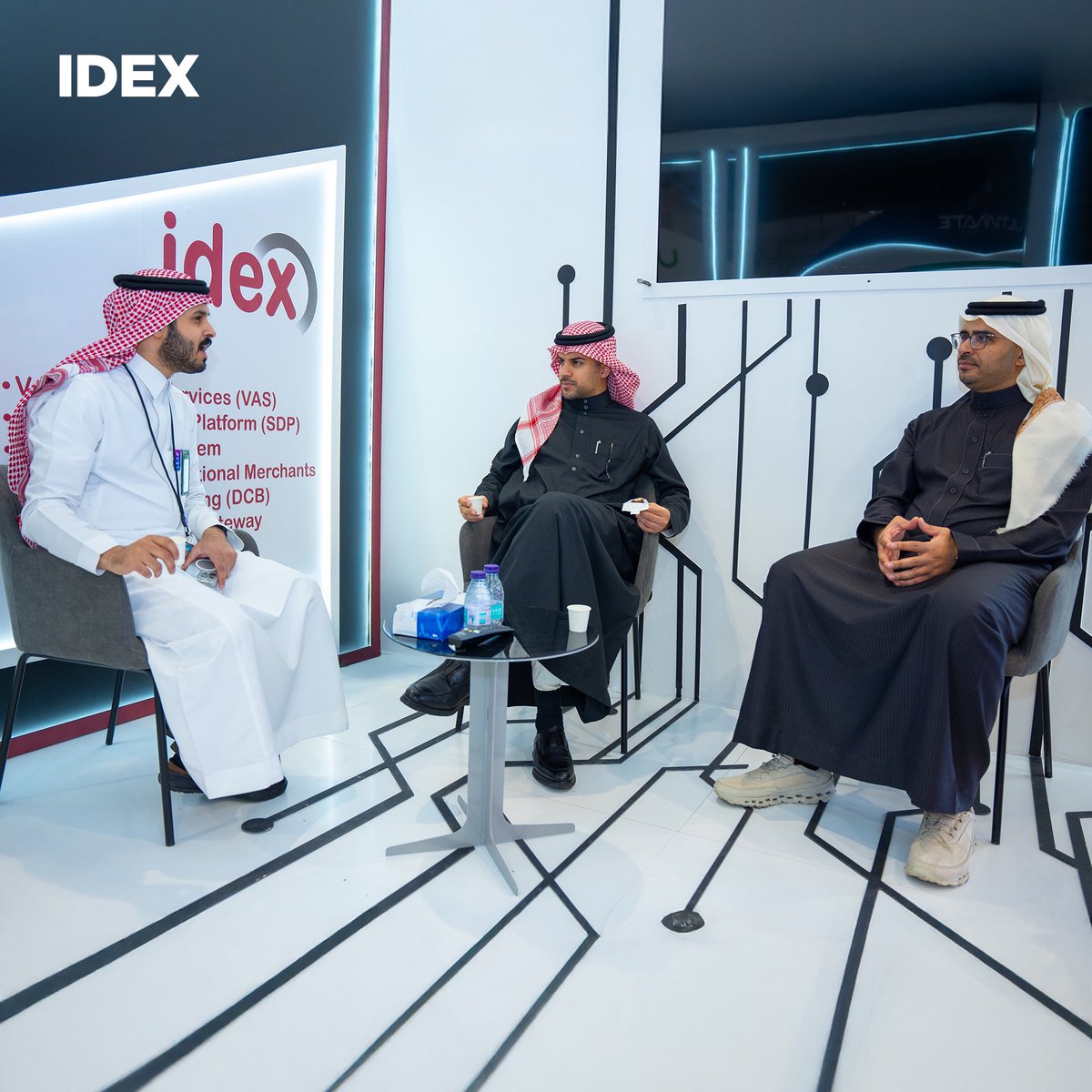 IdexTelecom's tweet photo. جانب من تواجدنا في معرض #ليب25 ، حيث اجتمع خبراؤنا في اديكس لمناقشة أحدث حلول التقنية والاتصالات مع الزوار. 🚀💡 

#LEAP2025 
#نحو_آفاق_جديدة
#idex
#تقنية https://t.co/ejVsnD0Ert