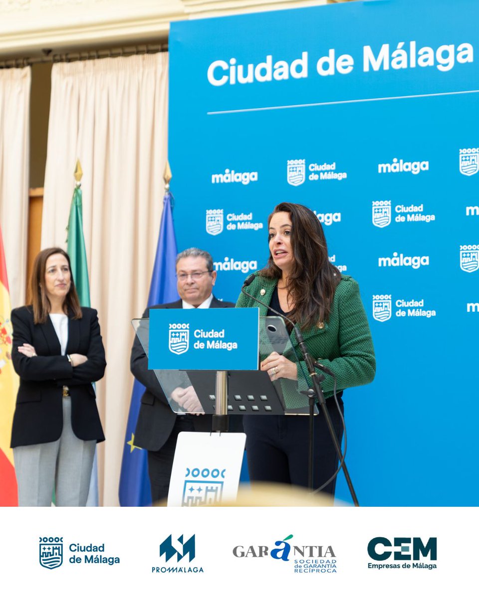 Hoy hemos presentado la nueva línea de #avales que va a gestionar <a href="/SGR_Garantia/">Garántia</a> para #pymes y #autónomos malagueños de los sectores de hostelería, turismo, comercio, servicios, industria, construcción, industrias culturales, educación, sanidad o salud: promalaga.es/el-ayuntamient…