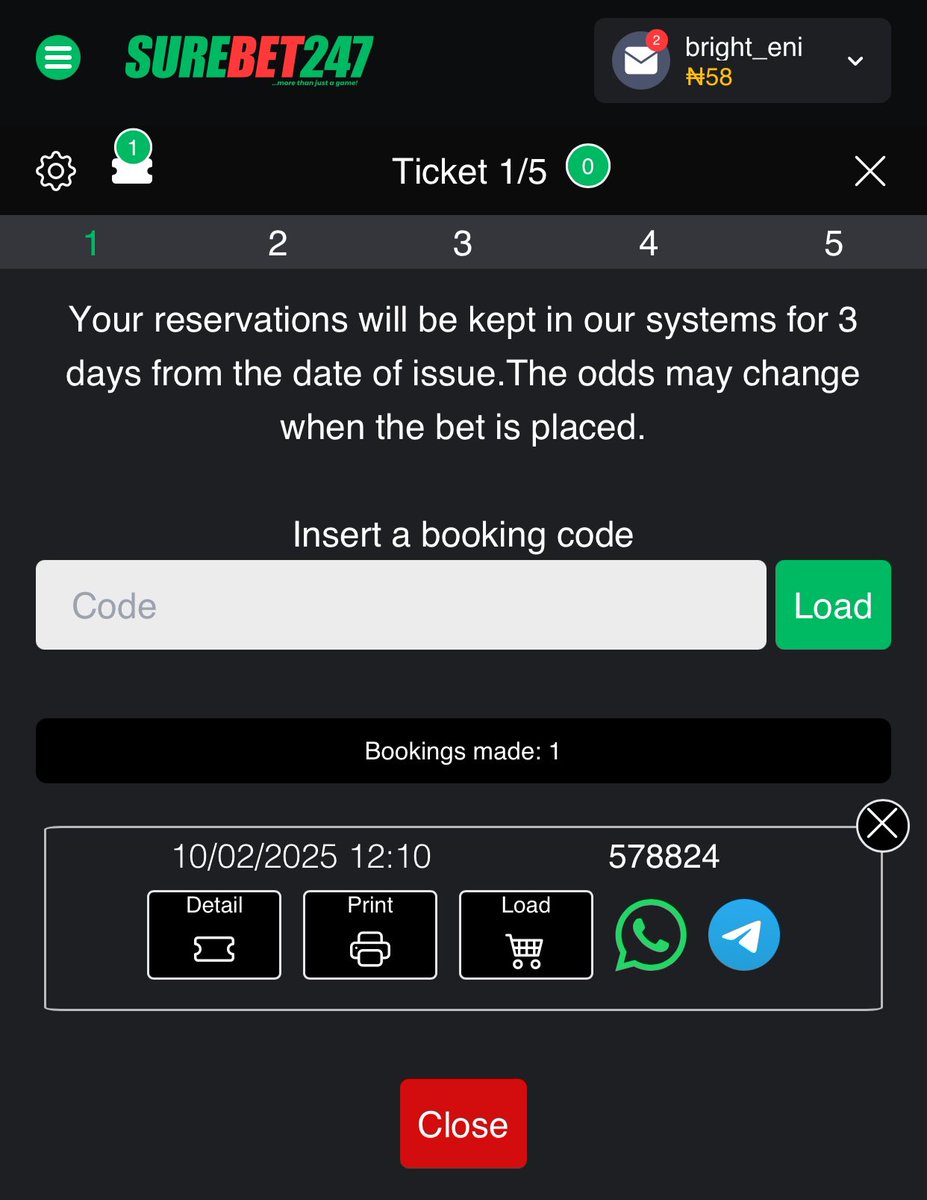 brightutd's tweet photo. DOUBLE UP ON SUREBET247

▶️Code: 578824

▶️HURRY NOW REGISTER HERE https://t.co/qYGmf0bYVU

▶️USE PROMOCODE: BRIGHTUTD 

With my Promocode you get instant N150k bonus to stake on Sport games on your first deposit 💵 https://t.co/ApYxJwCwzu