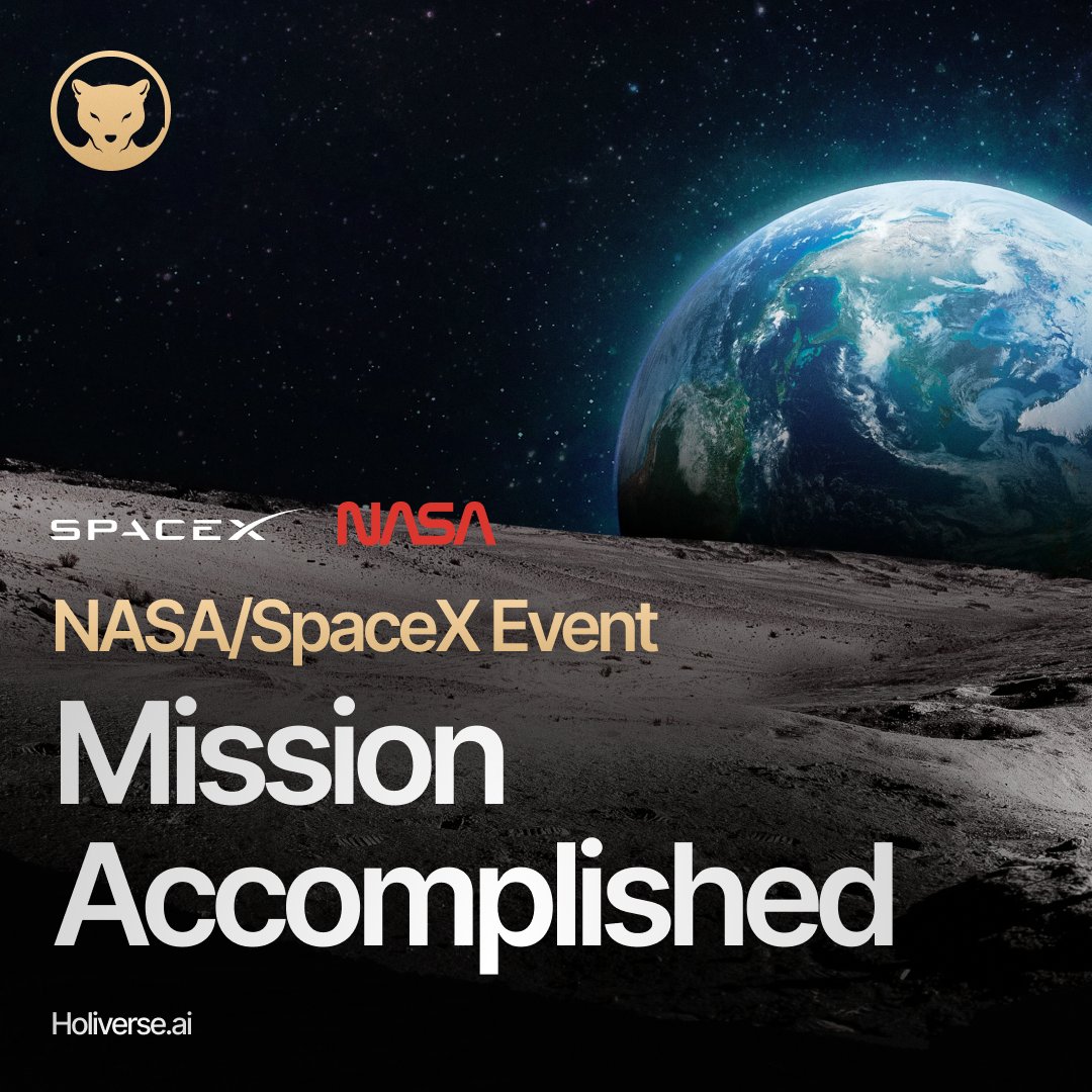 Holiverse at NASA/SpaceX Event: Mission Accomplished 🛰

Back from Kennedy Space Center! Our team has captured every meaningful moment of this historic event — the NASA/SpaceX Memory Capsule Moon landing and several important Holiverse premieres.

We're now in post-production,