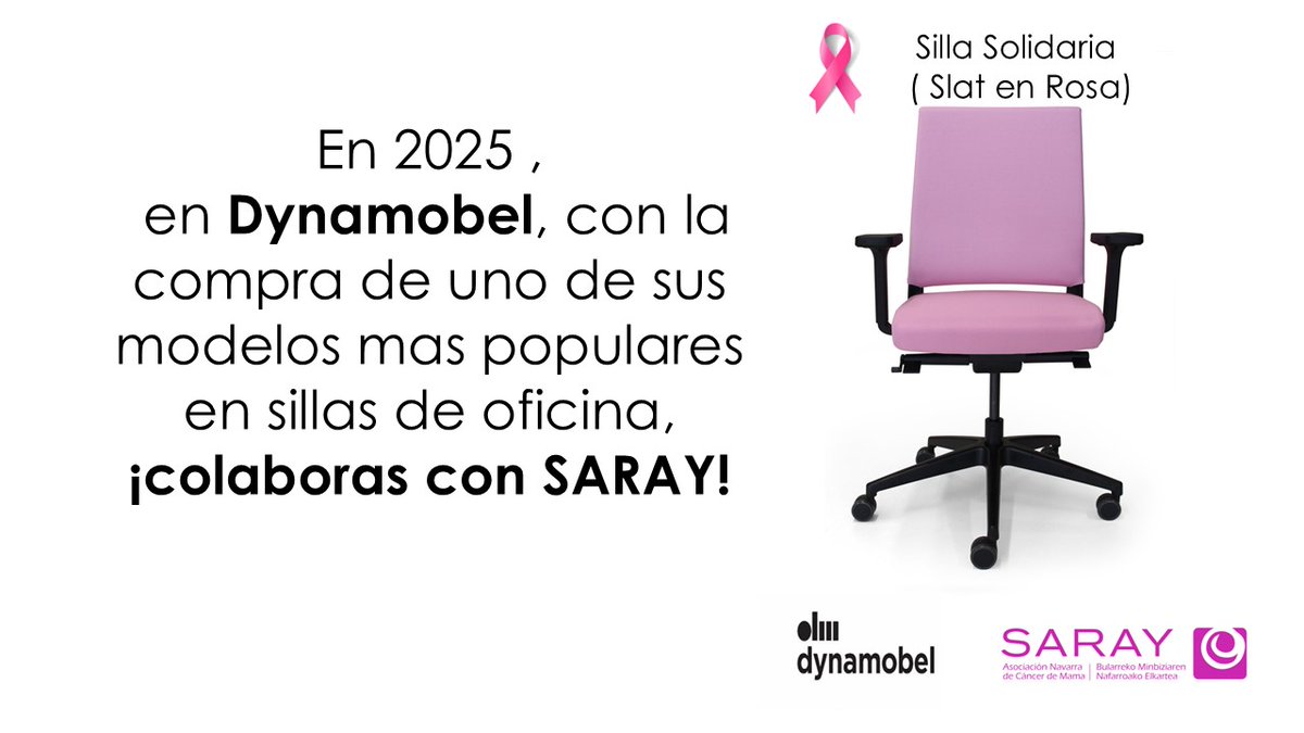 Nuestro agradecimiento más sincero a <a href="/dynamobel/">Dynamobel</a> por  vuestra colaboración y apoyo constante .💕
¡Gracias!

#saray #asociacionsaraynavarra #cancerdemama #solidaridad #investigacion #gracias