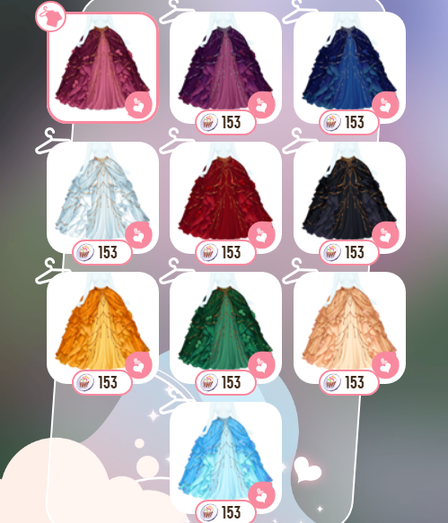 mgxaftermath's tweet photo. le prix des déclinaisons des items de l'event j'ai envie de pleurer https://t.co/Z9tgi7GCMm