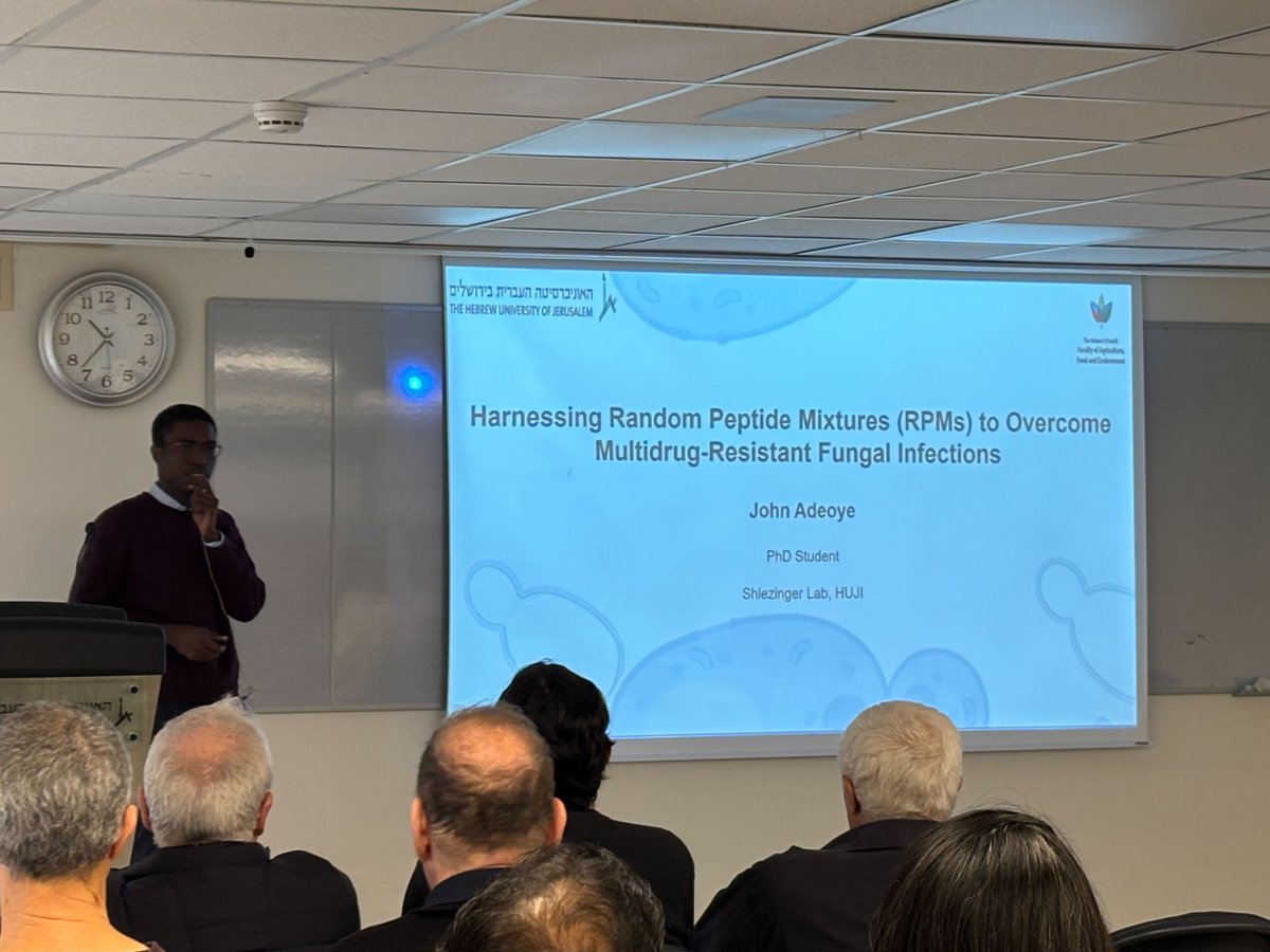 Had an amazing day of nifty mycology with all my Israeli funguys 🍄! Big thanks to <a href="/covolab/">covolab</a> for organizing and to all the fantastic speakers, including our very own <a href="/jon_adeoye/">John Adeoye | גיון</a>. Looking forward to more fungal adventures!