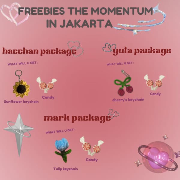 peachyucks's tweet photo. THE MOMENTUM in JAKARTA
— Freebies by @peachyucks ᯓ★

 𐙚｡Rt &amp; like for appreciated.ᡣ𐭩˚

🗓️ 16 Februari 2025 (Day 2)
📍 Indonesia Arena 
⏰ TBA 
ೀ Priority for mahaeist and yutami 
ೀ Open trade by DM (limited qty) 

see u <3

#THEMOMENTUM_NCT127 
#NEOCITY_THE_MOMENTUM_IN_JKT https://t.co/XQOoyLIS5H
