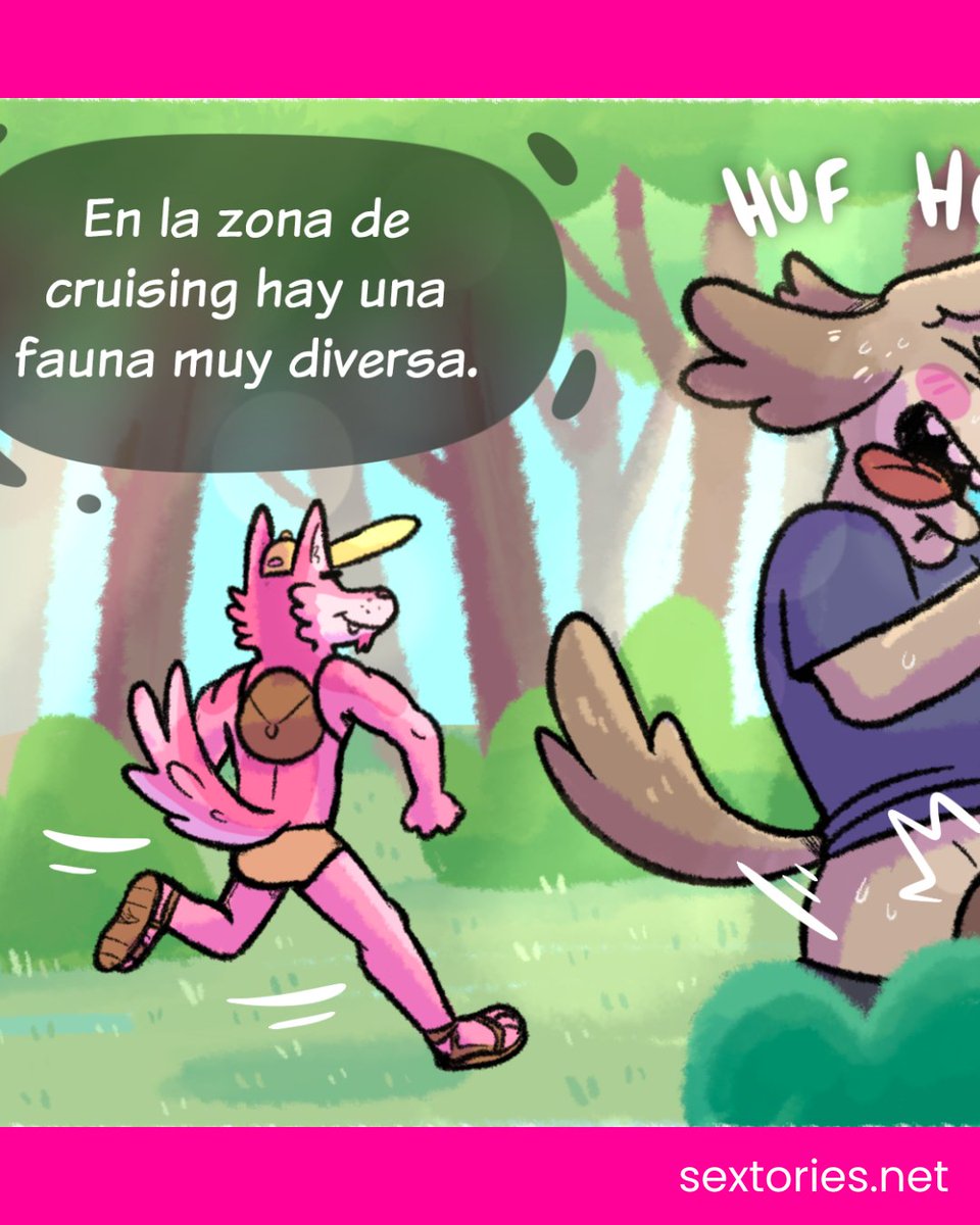 sextories's tweet image. ¿Conoces la fauna de las zonas de cruising? 🏞️🐻🐺@fulcagayx nos da una clase sobre la historia y el origen de esta práctica y la importancia que ha tenido en la comunidad LGBTQ+ con su humor inconfundible 💞

¡Lee esta historia en Sextories Magazine 8! sextories.net/product/sextor…