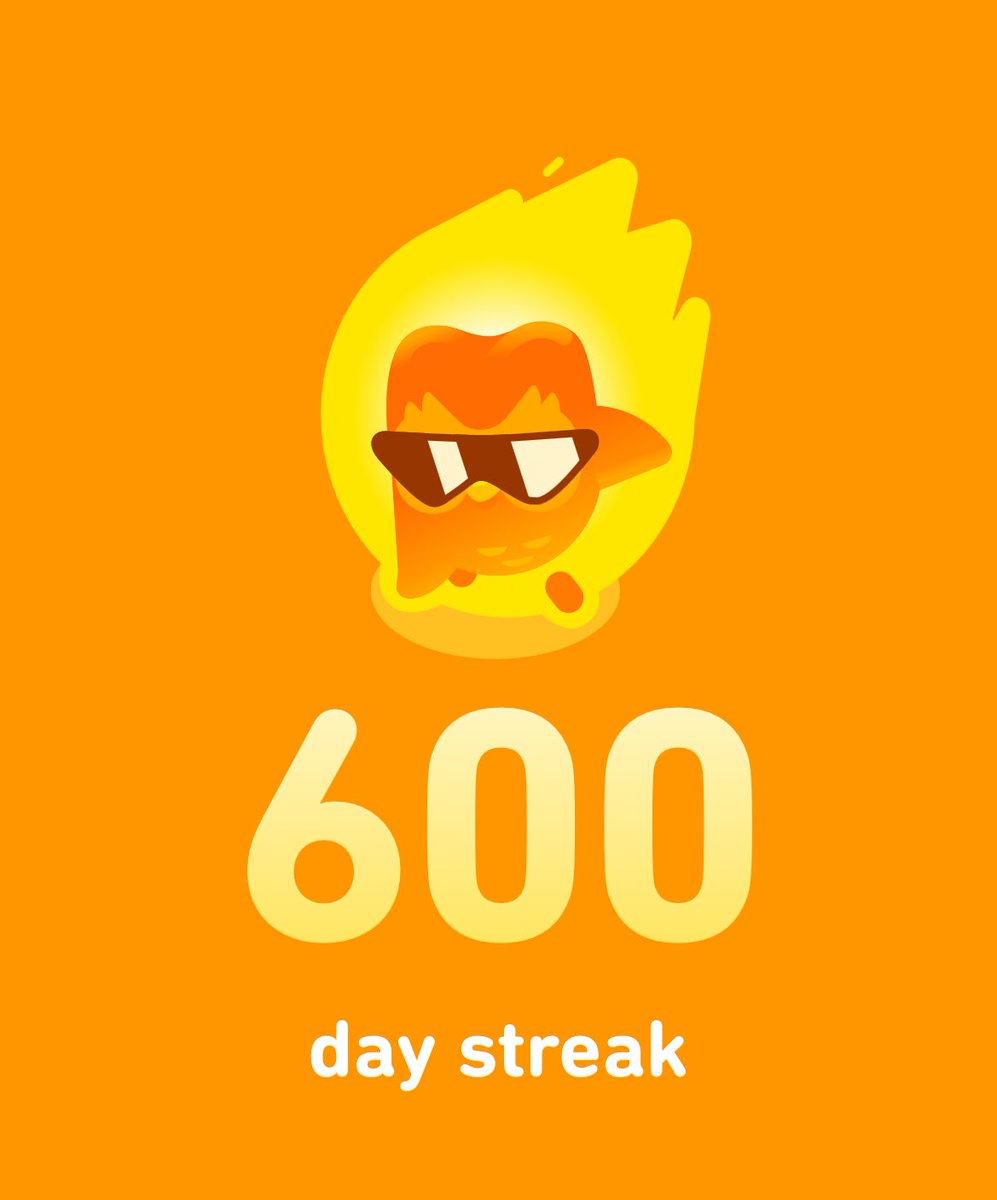 ドイツ語Duolingo600日目😆
地道に少しずつだから学力は全然だけど😂

ドイツ語も強化して使いこなしたい✊💕