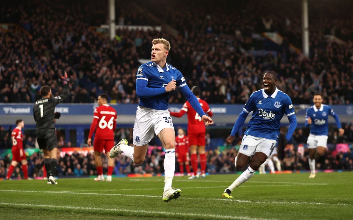 EvertonLatest_'s tweet photo. 🗣️ Jarrad Branthwaite on the Merseyside Derby: “Through Monday and Tuesday now, we've got to be ready, we've got to be on it and then you know take it on Wednesday.”

“We know we can beat them, we know what happened last season.” 🔵

(Via - @Everton) | #EFC https://t.co/W4UeDLwgQv