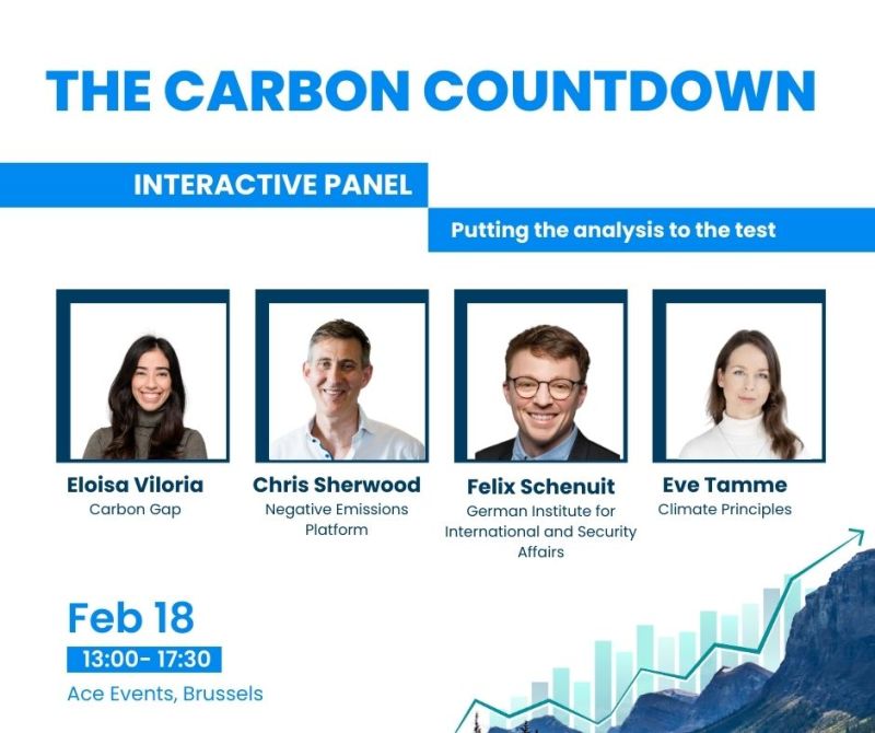 EveTamme's tweet image. Seeking to make sense of the patchwork of #CarbonRemoval funding in Europe?
@CarbonGap will solve your problem within a week!
Join me and Carbon Gap as we unveil the brand-new Carbon Removal Policy Tracker, which covers funding and policy developments.
What to expect?
A…