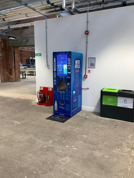 SippleHydrate's tweet photo. Say goodbye to single-use plastic water bottles and hello to sustainable hydration. 

Our innovative Sipple Hydration Stations provide freshly purified, chilled sparkling water in convenient sizes. 

#sustainablehydration #reduceplastic #freshwater #sipplelife #ecofriendly https://t.co/l5GKRCDwAZ