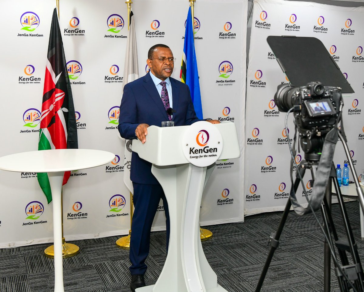 KenGenMDandCEO's tweet image. Today, I delivered an in-depth "State of KenGen Address" to my colleagues, the #TeamJenGa, highlighting where we stand and, more importantly, where we are headed. 
#JenGaKenGen
#StateOfKenGenAddress