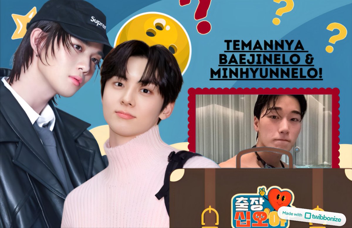 Choi San with Chou. tweet media