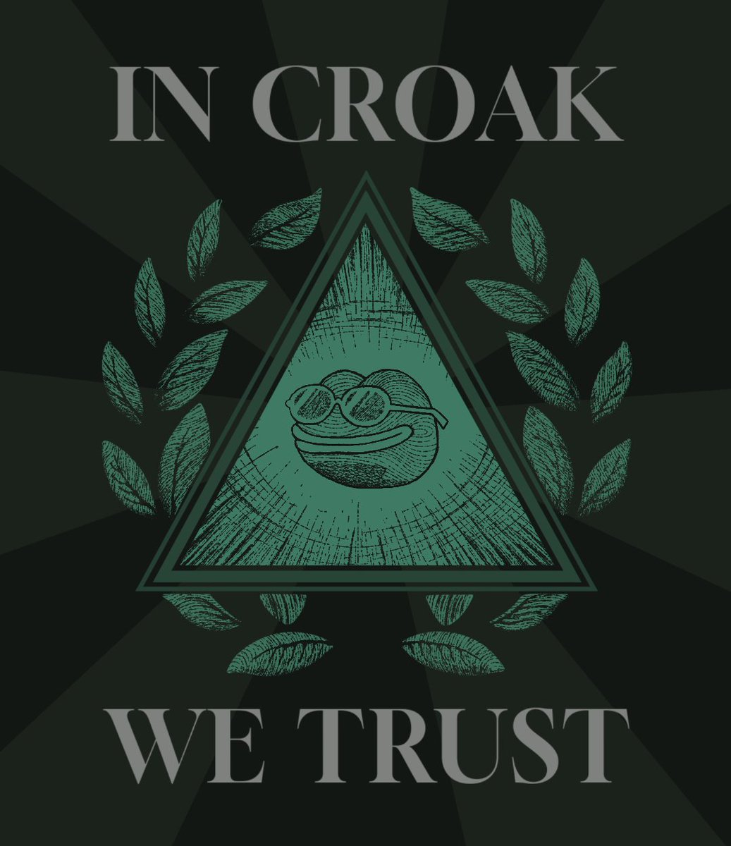 IN CROAK WE TRUST 🐸