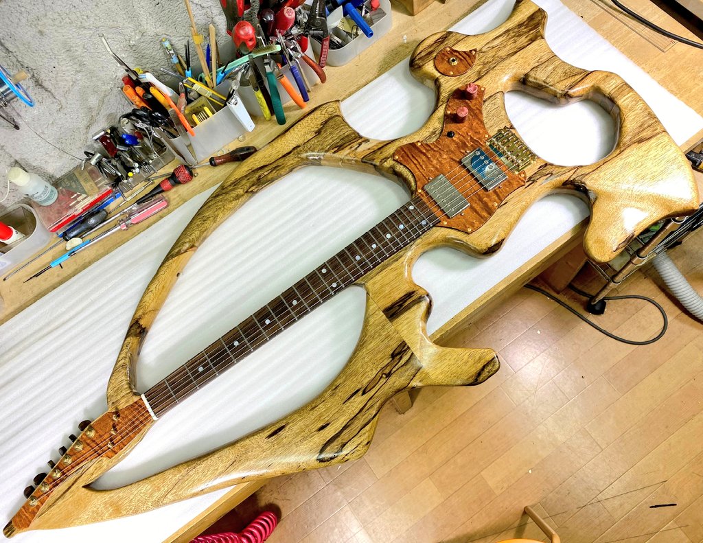 kio_designs's tweet photo. my new design guitar...

Wishnevsky "Reverie"

これがギターを超越した姿 https://t.co/L0Ng2vgGJZ
