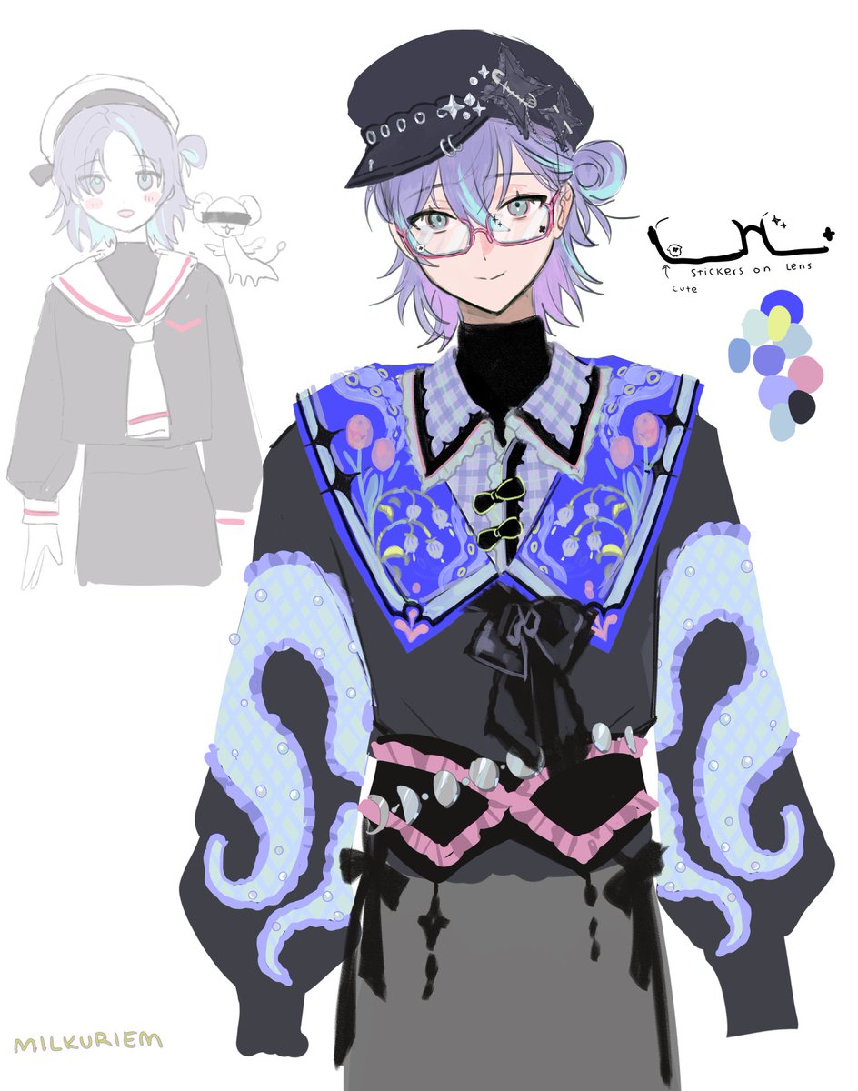 「(i'm so excited for the new outfit!!!!! 」|ʜᴏɴᴏᴋᴀ🤍のイラスト
