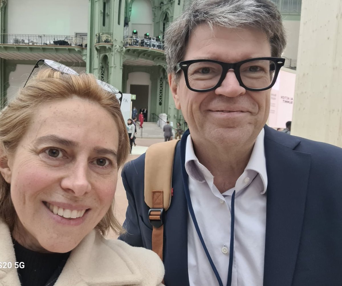 #AIActionWeek  #AIActionSummit - the #AI planet is ready for the Summit 
Angela Von Beckh <a href="/ylecun/">Yann LeCun</a> <a href="/angelaastrid/">Angela Beckh</a>