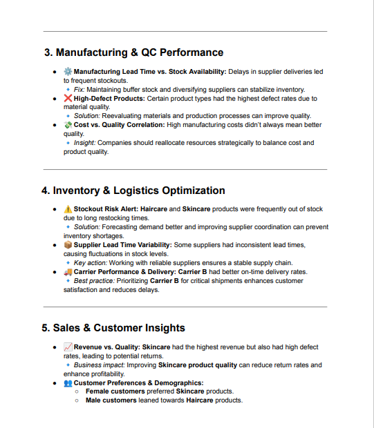 saraneche_'s tweet photo. 💡 Key Takeaways 
📌 Optimizing supplier selection improves quality control &amp; efficiency. 
📌 Forecasting inventory demand prevents stockouts &amp; delays. 
📌 Balancing cost vs. speed in logistics enhances operational efficiency. https://t.co/nGoF9IODpx