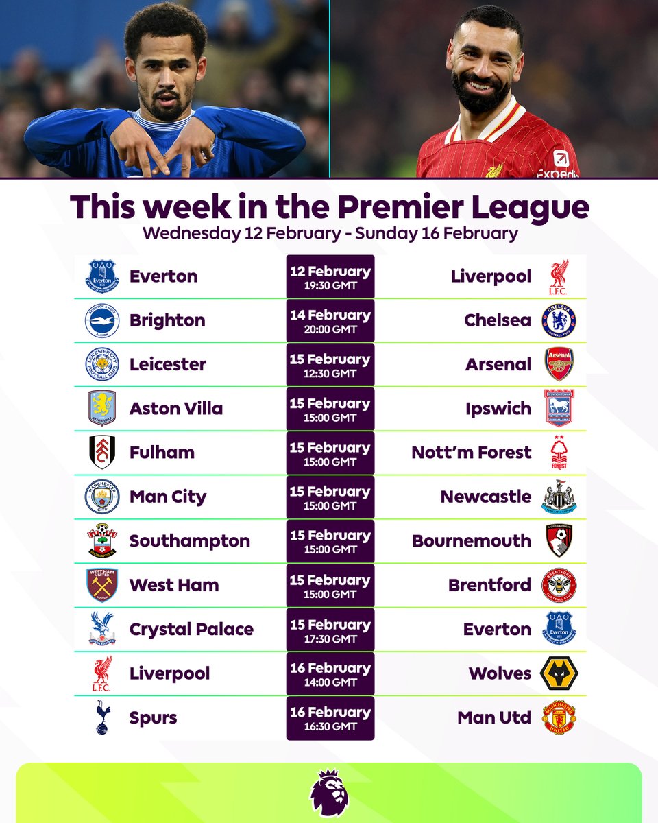 Premier League tweet media