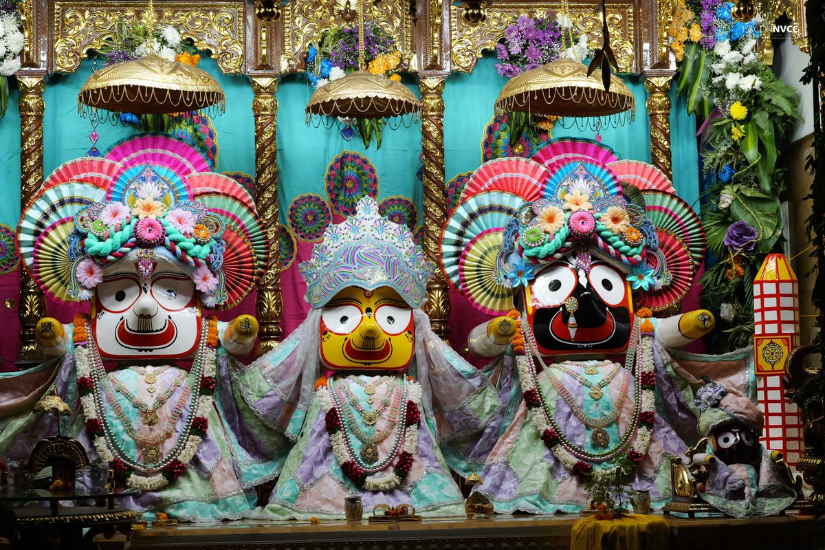 ISKCONPune's tweet photo. 🌷Mangal Arati Darshan🌷🗓10/02/2025🙏🚩@ISKCONNVCCPune🚩
.
.
#ISKCONNVCC #ISKCONPune #ISKCONNVCCPune #ISKCON
#kumbhmela2025 #kumbhmela #Prayagraj
#PrayagrajMahakumbh2025 #10thfebruary #10thfebruary2025
#Monday #Harinaamsankirtan #Radheshyamdas #Radheradhe
#Sankirtan #Kirtan https://t.co/ukrPKTIlDz