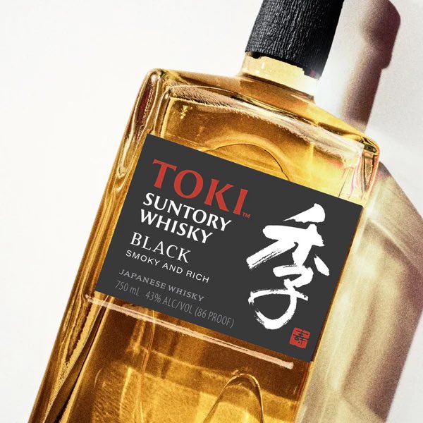 新発売情報？】 🥃サントリー 季 TOKI BLACK スモーキーでリッチな