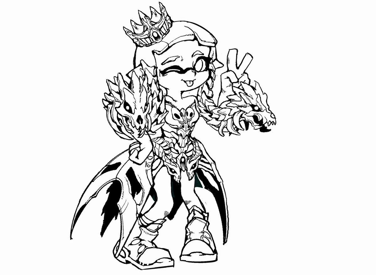 slen684's tweet photo. 「Splatoon」X「Monster Hunter」 https://t.co/CLomCpVKIr