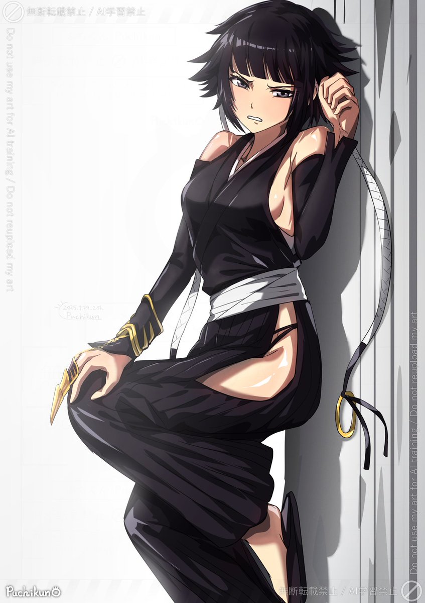 「砕蜂ちゃん、お誕生日おめでとう～!#砕蜂 #砕蜂生誕祭2025  #BLEACH」|ぷちくん/puchikun（絵師）のイラスト