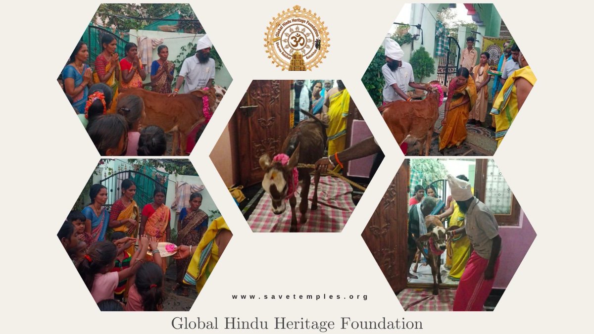 Gau Puja was conducted in villages to bless them with health and prosperity. Talked about the benefits one accrues by performing Gau Puja

savetemples.org/post/ghhf-gaup…