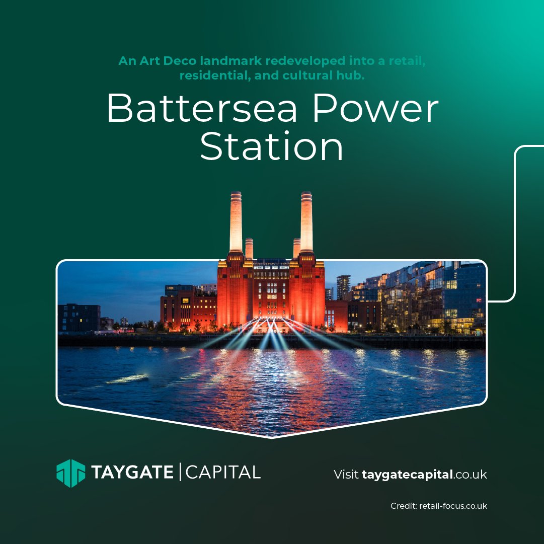 taygate_capital's tweet photo. 🏬🏢 An iconic Grade II* listed landmark.

#TaygateCapital #BatterseaPowerStation #London #MixedUse #Economy #Growth #ForYouPage #FYP https://t.co/dh5AZ5RXGu