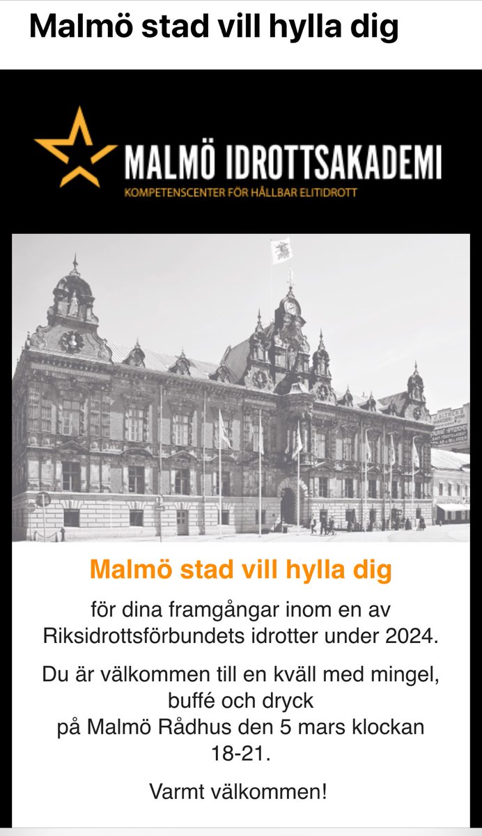 davidwilliman1's tweet photo. Lovely gesture from the city of Malmo https://t.co/XeXAPSXKtR