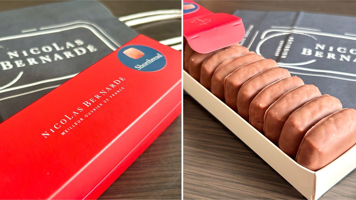 サロショ2025🍫 ニコラ・ベルナルデ ＊ ショートブレッド ショコラ レ
