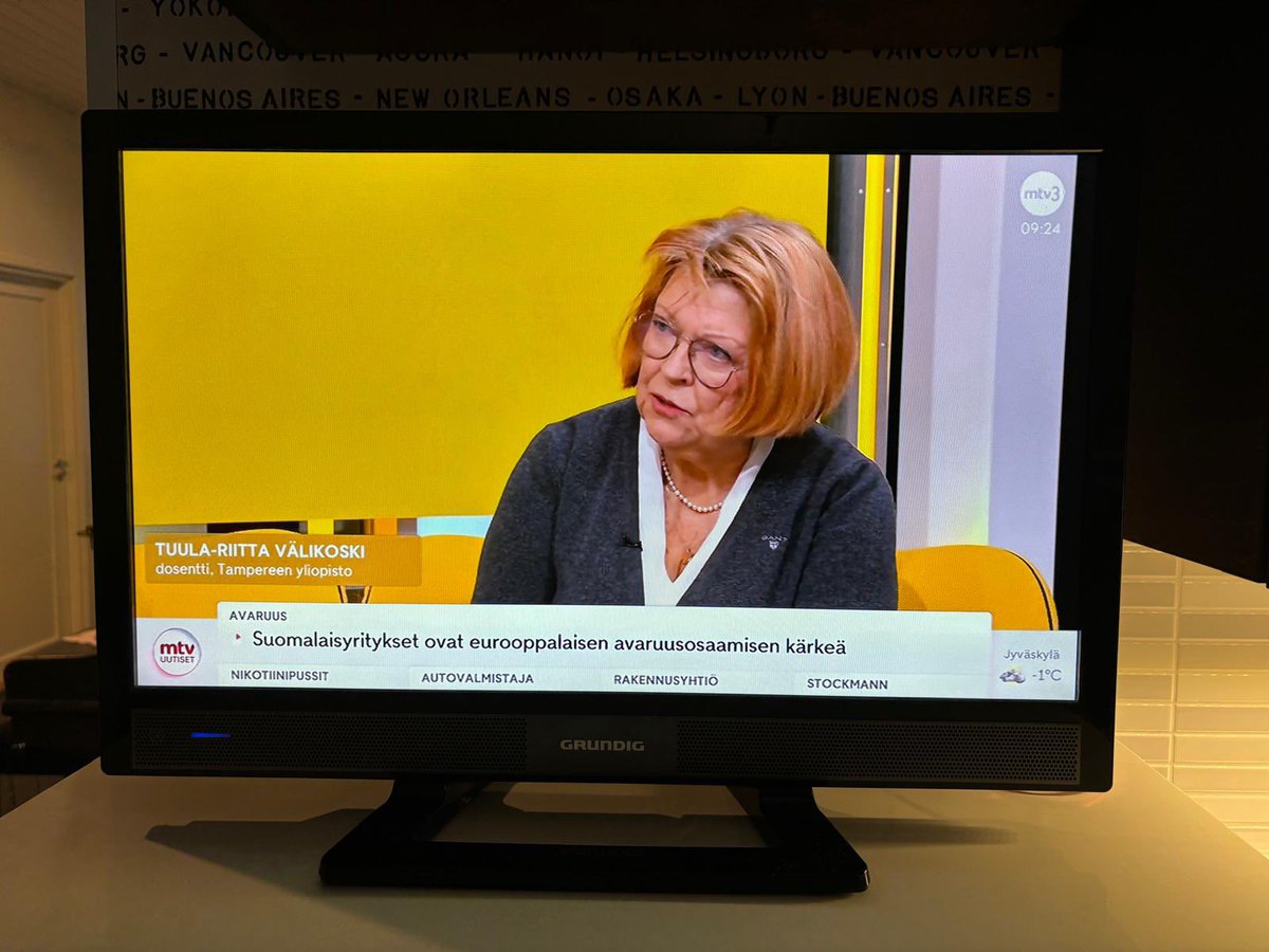 Tuula-RiittaVälikoski (@trvalikoski) on Twitter photo Loppuvko oli huippu: 5.2. ilmestyi kirjamme ja 7.2 oltiin Sanna Ala-Kortesmaan kanssa <a href="/huomentasuomi/">Huomenta Suomi</a> hlussa, josta jatkettiin Yle Radio Suomen hluun. Kaikissa teemana #kuunteleminen. <a href="/ivanpuopolo/">Ivan Puopolo</a> <a href="/LaineAki/">Aki Laine</a> ja Kata Salaspuro inspiroivina kyselijöinä Loppuvko oli huippu: 5.2. ilmestyi kirjamme ja 7.2 oltiin Sanna Ala-Kortesmaan kanssa <a href="/huomentasuomi/">Huomenta Suomi</a> hlussa, josta jatkettiin Yle Radio Suomen hluun. Kaikissa teemana #kuunteleminen. <a href="/ivanpuopolo/">Ivan Puopolo</a> <a href="/LaineAki/">Aki Laine</a> ja Kata Salaspuro inspiroivina kyselijöinä