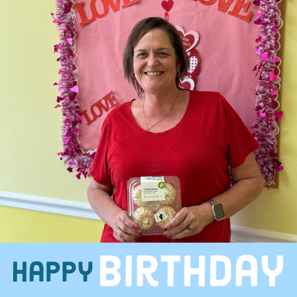 Join us in wishing one of our DSPs, Candy Simmons a HAPPY BELATED BIRTHDAY! We appreciate all that she does each and every day for our students and the organization.

#OpportunityThroughEmpowerment #DiscoveringAbilities #BuildingOpportunities #AchieveWithUs