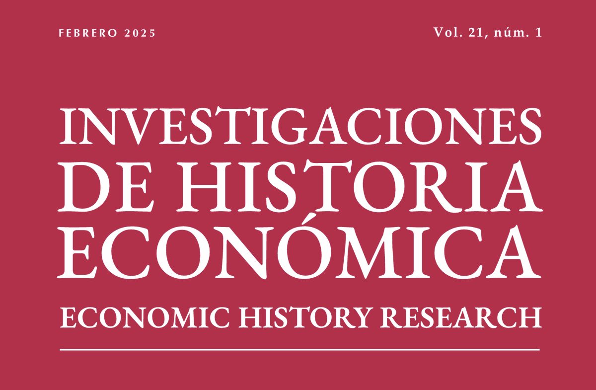 Investigaciones de Historia Económica tweet media