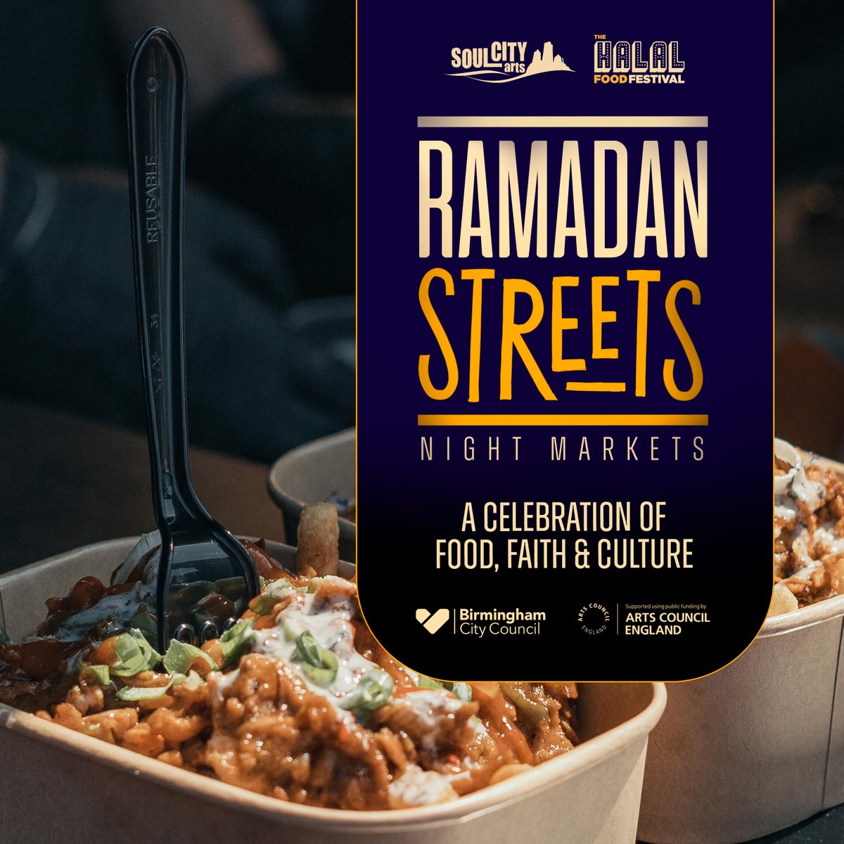 Ramadan Streets brings the best street food into one intimate outdoor space - we believe in the power of food to bring people together. We've been working away to finalise the vendors taking part &amp; are excited to share them with you soon. 
soulcityarts.com/ramadanstreets/