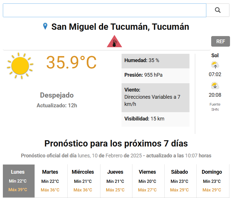 mr_Barriga's tweet photo. Mientras el @smn advierte con alerta roja por temperaturas extremas, el diario local señala que hacen solo 26 grados en #tucumana https://t.co/gEot2YdRKQ