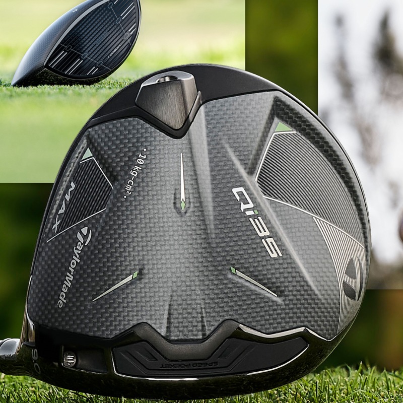 TaylorMadeCA's tweet photo. TaylorMade speed, max forgiveness, and a new level of fitting to give you more distance from more of the face. Click to shop the full Qi35 Lineup.