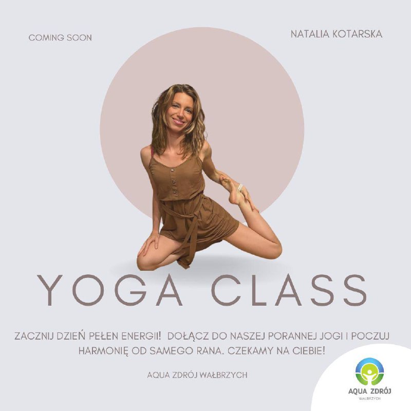 Nowość w Aqua Zdrój Wałbrzych! Już w środę, 12.02 o 9:15, pierwsze zajęcia jogi z panią Natalią. Zajęcia dostępne w ramach karnetu. Nie przegap – wskakuj na matę i poczuj moc jogi!
Kontakt i zapisy: 74 660 93 13; 609 488 580      #Nowość  #Joga #AquaZdrójWałbrzych #Zdrowie