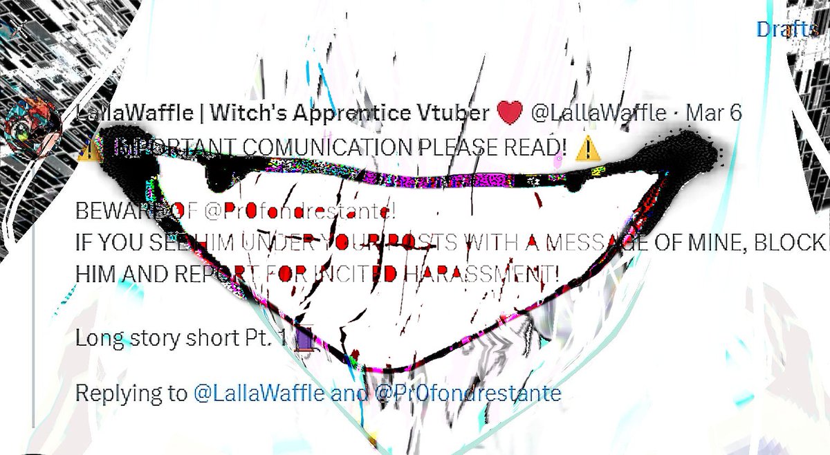 LeonardoPALC0's tweet photo. #KickStreaming #twitchstreaming #skype #RevoltChat #Whatsapp #telegram #Rumble #Youtube #TwitterX #VRChat #BlueskySocial #Pr0fondrestante #Trametafisica #Virburattinismo #art #trap #king #darkness #Vtubers #Influencers #streamers #artists #god #devil #death #world #darkness #hell https://t.co/8fhWn1NEki
